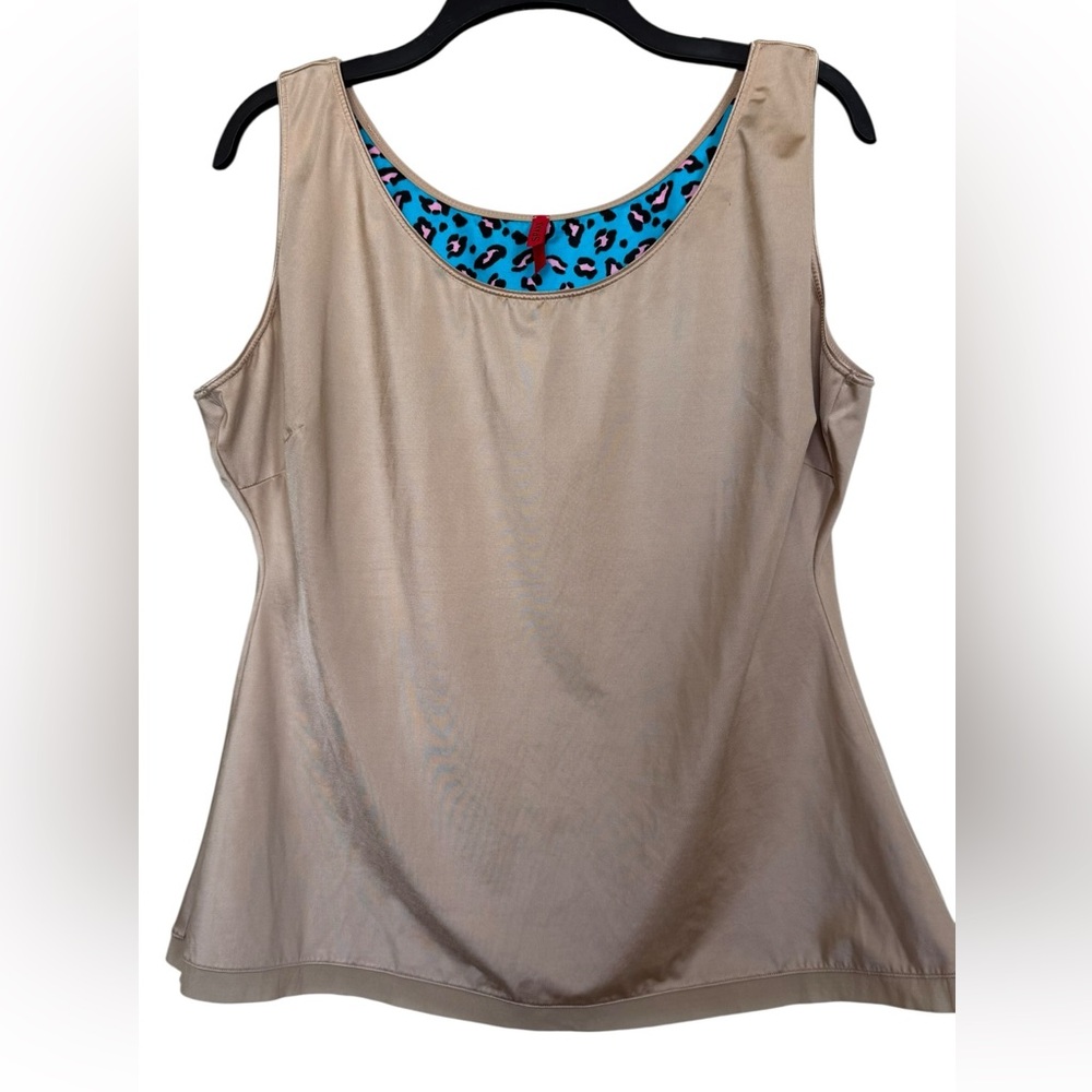 Spanx Simplicity Nude Body Shaping Tank Sz 3X  Scoop Neck Camisole